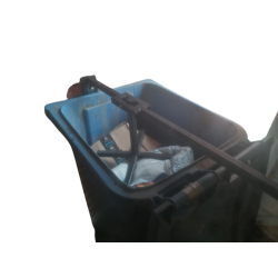 Wall mounted bin compactor